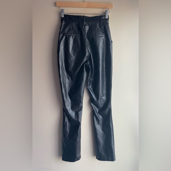 Abercrombie Fitch Faux Leather Women Skinny Pants Size 25 - Picture 6 of 10
